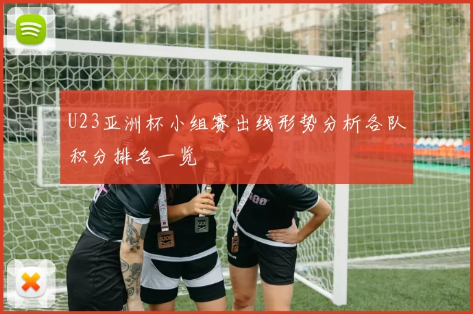 U23亚洲杯小组赛出线形势分析各队积分排名一览